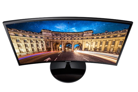 MONITOR SAMSUNG 24" CURVO FULL HD/ VGA/HDMI 1920 X 1080 60Hz