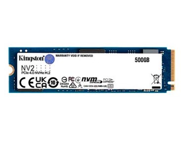 SSD KINGSTON 500GB M.2 2280 NV2 NVMe PCIe 4.0