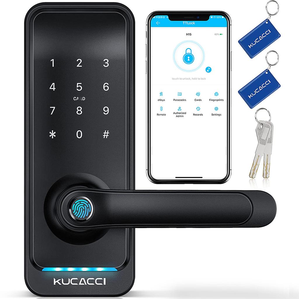 LLAVIN DE PUERTA INTELIGENTE KUCACCI H15B