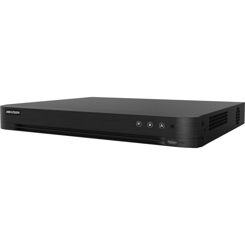 DVR TURBO 32 CANALES, RES. MAX 4MP, 2 SLOT HDD, HIKVISION