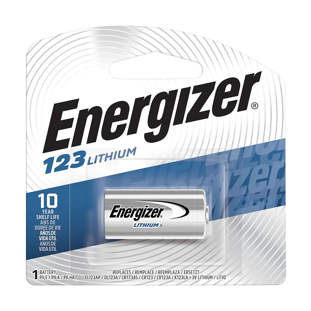 BATERIA 123 LITHIUM ENERGIZER 3V